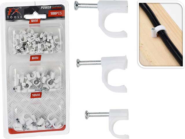 Naulakiinnikesarja - Muut sähköasennustarvikkeet - 8719987590207 - 1