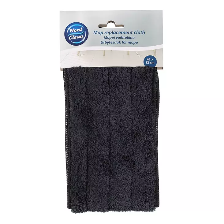 Nord Clean Moppi vaihtoliina musta - Yleispuhdistus - 6410411832147 - 1