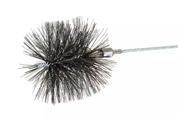 Nuohoojan harja, varsi + kierre - Nuohoustarvikkeet - 6416096007757 - 1