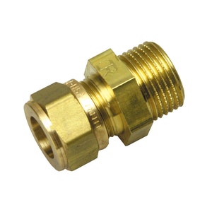 Opal puserrusliitin 12 x 3/8" ulkok. - Puserrusliittimet - 6413820151427 - 1