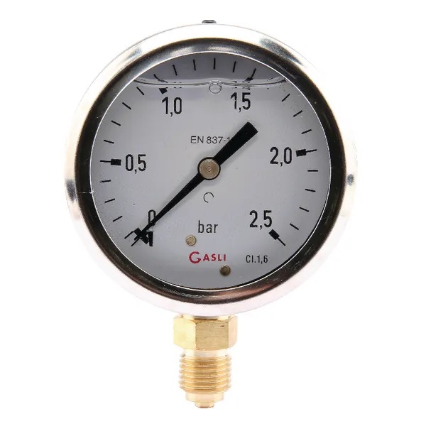 Painemittari 0-2,5 bar 1/4" - Painemittarit - 8719607052627 - 1