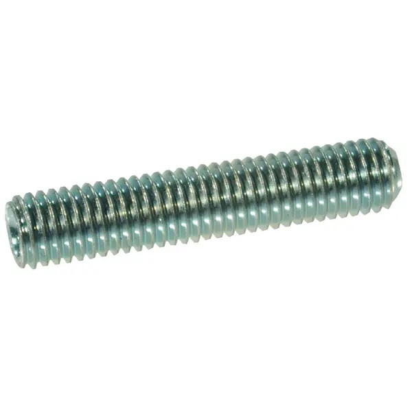 Pidätinruuvi kuusiokolo M12 x 25 mm sinkitty - Pultit ja mutterit, metrinen kierre - 8716106388097 - 1