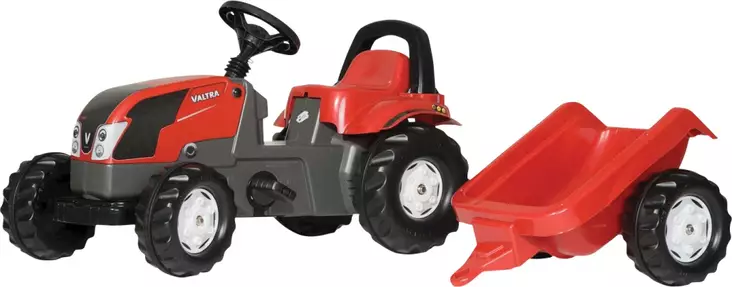 Polkutraktori Valtra perävaunulla - Polkutraktorit ja -autot - 4006485012527 - 1