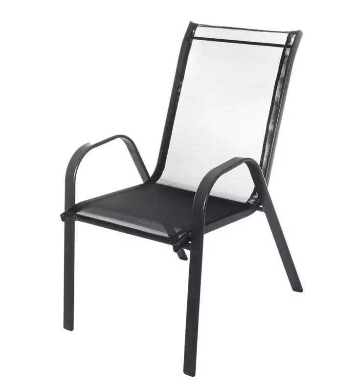 Puutarhatuoli Cannes musta - Puutarhakalusteet - 6410412512697 - 1