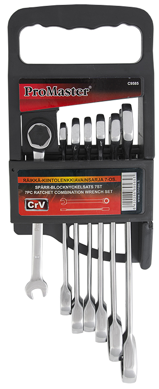 Räikkä-kiintolenkkiavainsarja 7-os. - Kiintolenkkiavaimet - 6420286895857 - 1