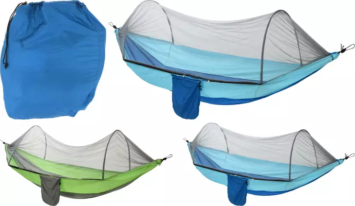 Riippumatto hyttysverkolla - Makuupussit ja -alustat - 8720573153317 - 1