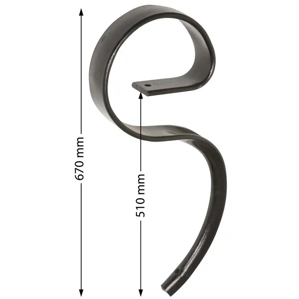 S-piikki 65 x 13 mm - Maanmuokkaustarvikkeet - 5700033445247 - 1