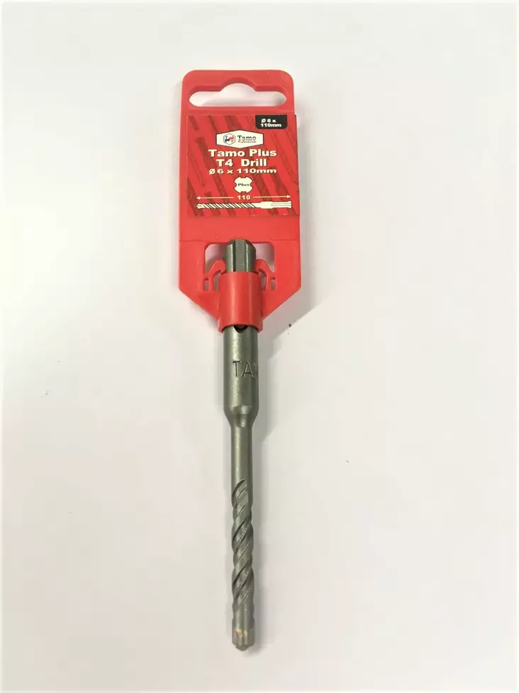Tamo Plus T4 kiviporanterä SDS 6x110 - Kivi- ja lasiporanterät - 6420613768687 - 1