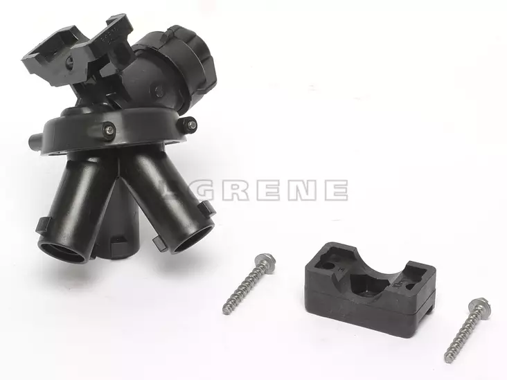 Teejet Triplet suutinrunko, 20 mm putkel - Ruiskun varaosat - 8719493239867 - 1