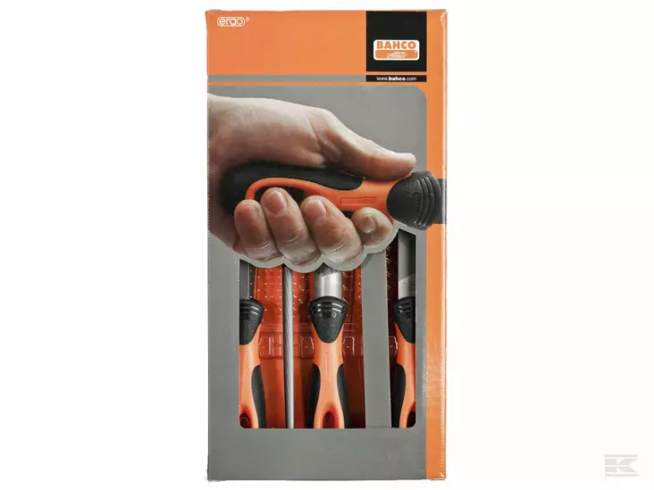 Viilasetti Sandvik Bahco 5-os. - Hiomatarvikkeet - 7311518141127 - 1