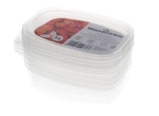 Marjukka pakasterasia 0,35 ltr 5 kpl/pkt - Säilöntätuotteet - 6410410198367 - 1