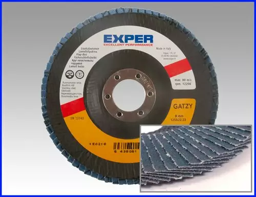 Exper liuskalaikka K60 125 x 22 mm - Hiomatarvikkeet - 6438081001687 - 1