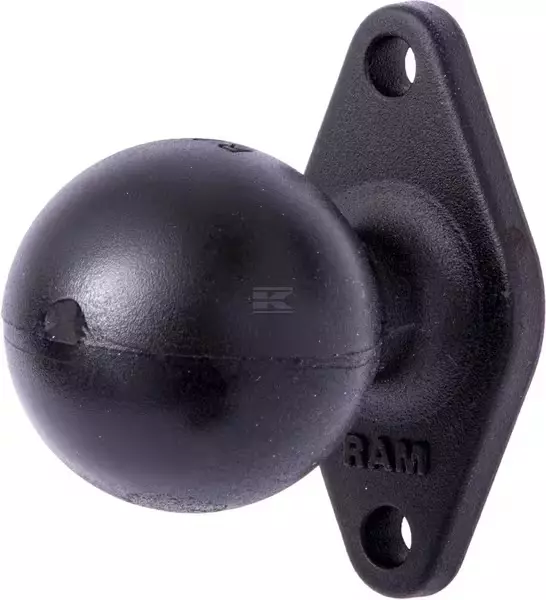 Tasokiinnike, soikea pohja, 1,5" kuula - Muut traktoritarvikkeet - 8719593845517 - 1