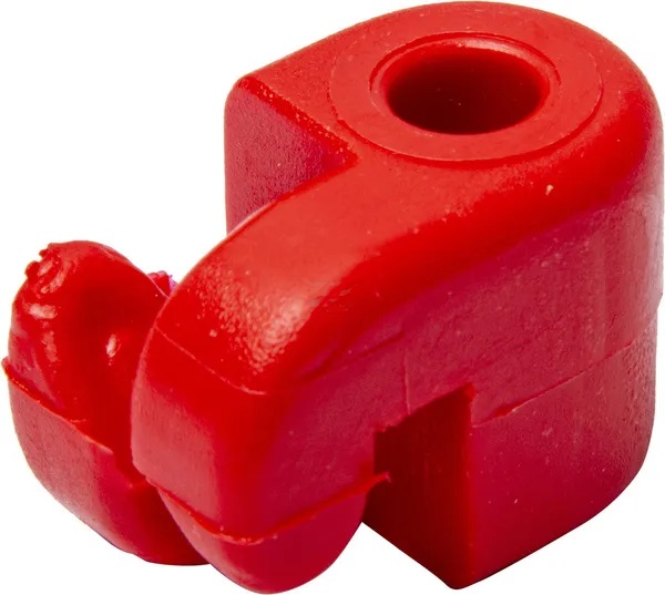 Eristin harjateräspylväälle 8 mm 100 kpl - Eristimet - 8719774261167 - 1