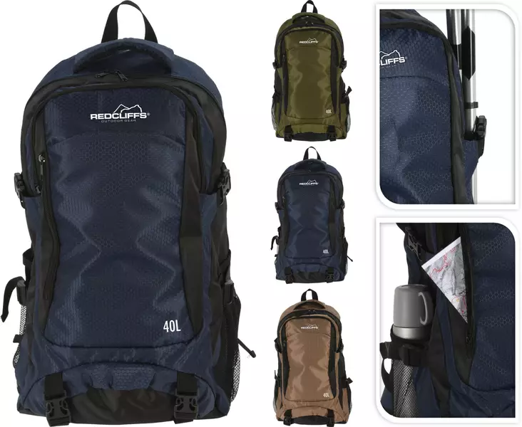 Reppu säädettävä 40 litraa - Rinkat, reput - 8720573957007 - 1