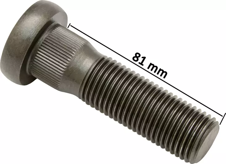 Pyöränpultti 81mm pyöreä kanta sopii SC - Akselisto ja ohjaus - svm0000008977 - 1