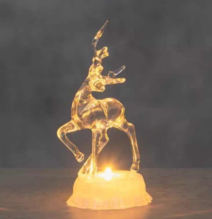 Akryyliporo LED-valoilla - Tunnelmavalot - 6410416482477 - 1