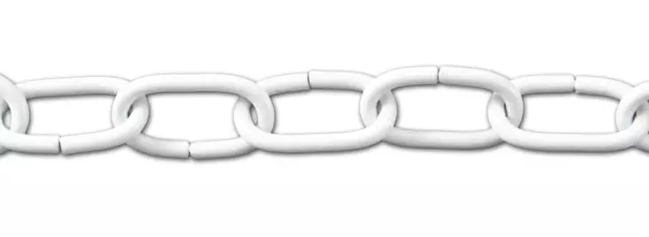 Arctic Design Koristeketju 2,5m, valkoin - Kettingit ja vaijerit - 6430045420817 - 1