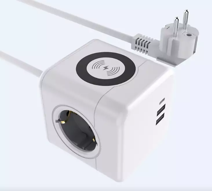 Emax Pistorasia CUBE - Rasiat ja pistokkeet - 6418536035177 - 1