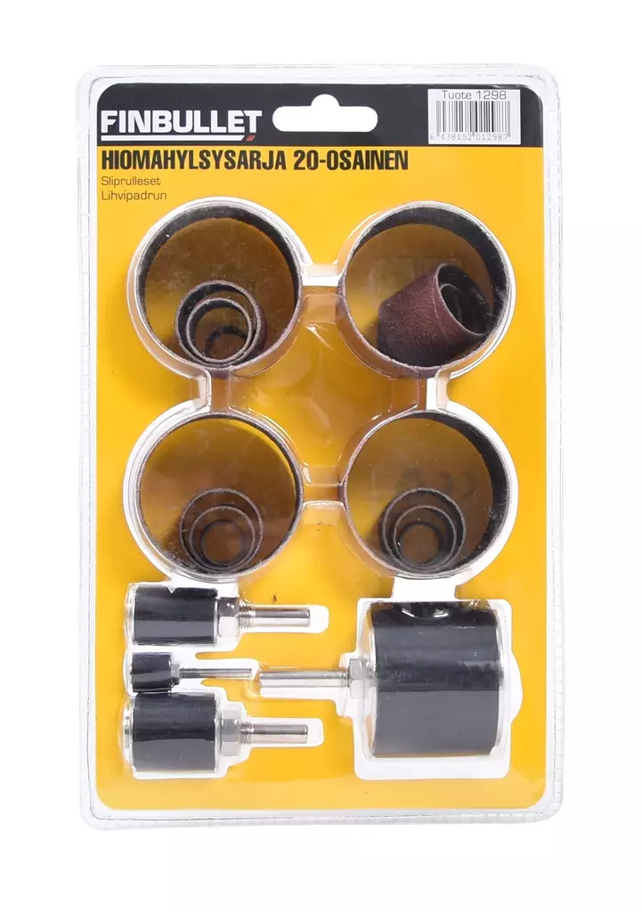 Hiomahylsysarja 20-os. - Hiomatarvikkeet - 6438152012987 - 1