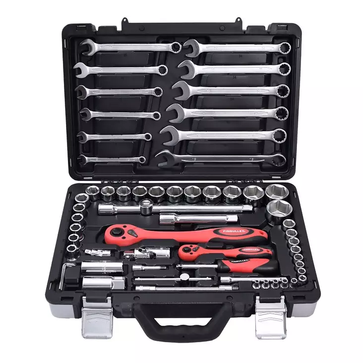 Hylsysarja 61-os. CrV - Työkalusarjat - 6438152016527 - 1