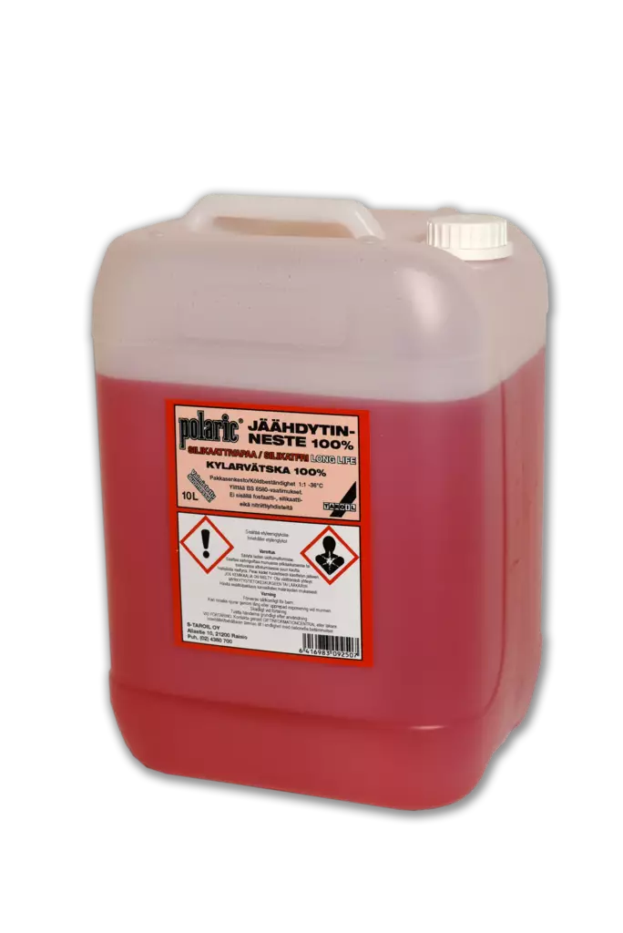 Jäähdytinneste 100% punainen 10 litraa - Autokemikaalit - 6416983092507 - 1