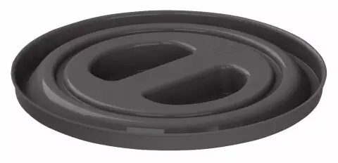 Kansi 12 litran ämpäriin musta - Karjanhoitotarvikkeet - 4018653299357 - 1