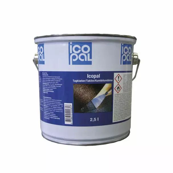 Kumibitumiliima Icopal 2,5l - Liimat - 5708615002857 - 1