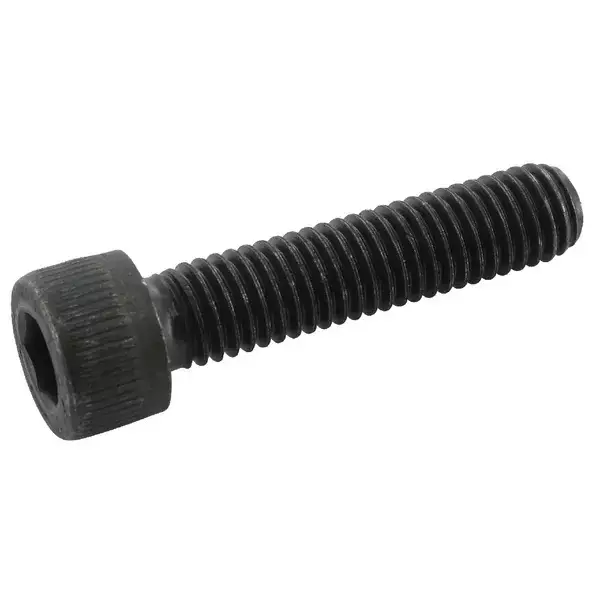 Kuusiokoloruuvi M10 x 75 mm 12.9 musta, osakierre - Pultit ja mutterit, metrinen kierre - 8716106797127 - 1
