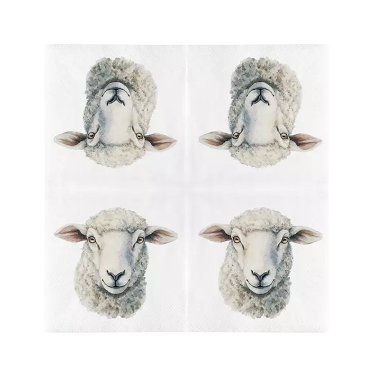 Lammas servetit 20 kpl/pkt - Maatila-aiheiset tuotteet - 8714982286537 - 1