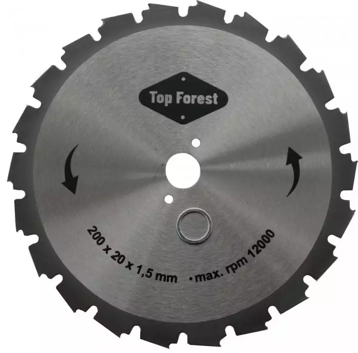 Raivaussahanterä 200 x 20*1,5 mm - Sirkkelin- ja pyörösahanterät - 6430074694807 - 1