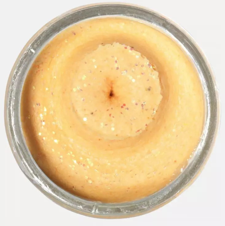 Syöttitahna PowerBait glitter Salmon Egg Peach - Kalastussyötit - 028632022627 - 1
