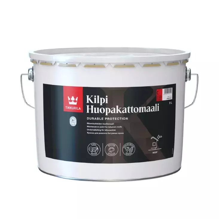 Tikkurila Kilpi huopakattomaali C - Kattomaalit - 6408070070437 - 1