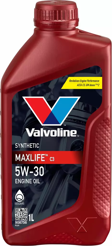 Valvoline MaxLife C3 5W-30 moottoriöljy 1 l - Moottoriöljyt - 8710941015057 - 1