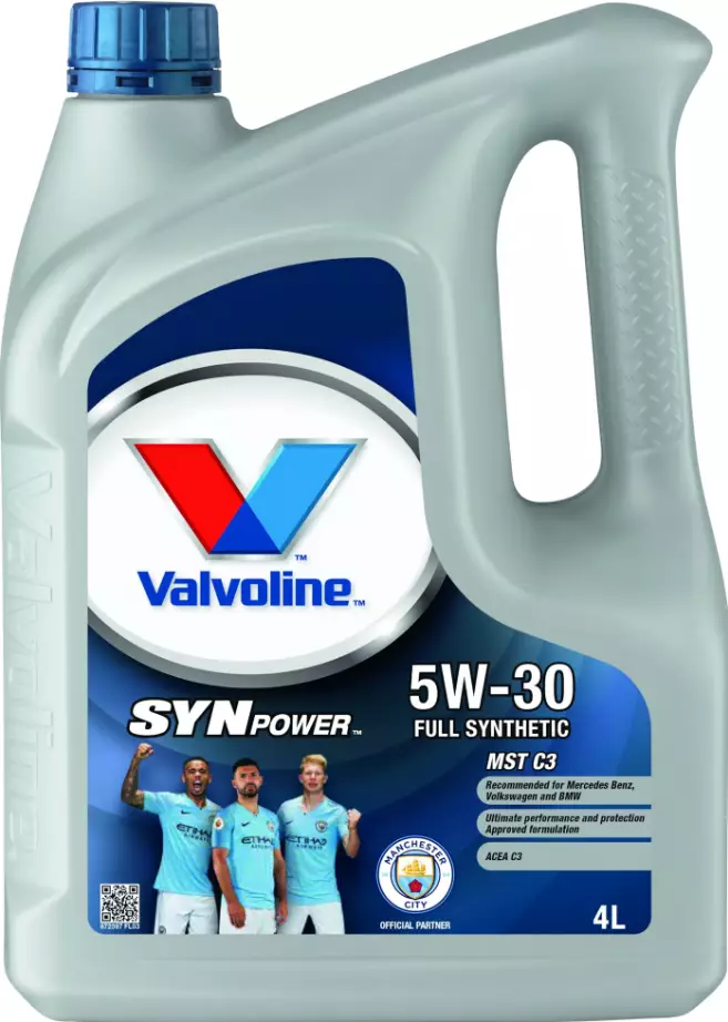 Valvoline SynPower MST C3 5W-30 moottoriöljy 4L - Autokemikaalit - 8710941022277 - 1