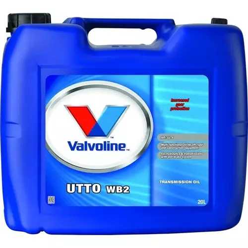 Valvoline UTTO WB 2 erikoisvaihteistoöljy 20 l - Vaihteistoöljyt - 8710941033037 - 1
