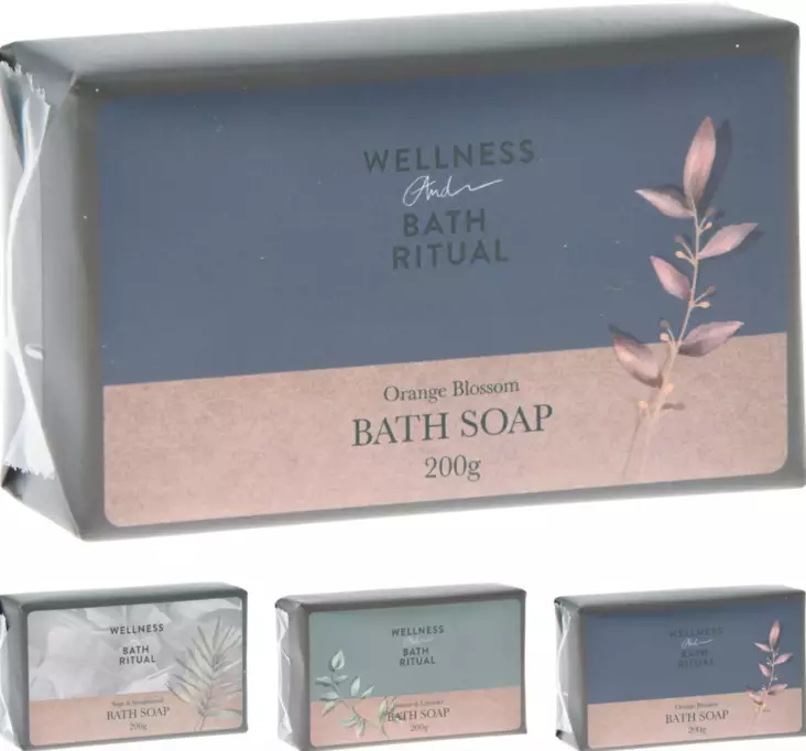 Wellness & Bath Ritual palasaippua 200g - Kosmetiikka - 8720573810937 - 1