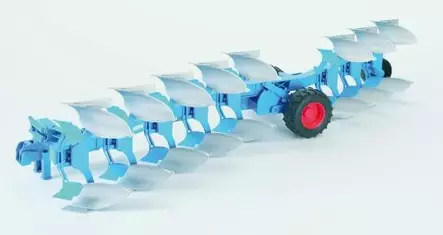 Bruder Lemken 8-siipiset paluuaurat, hinattava - Bruder työkonelelut - 8719493963038 - 2