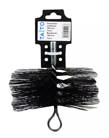 Ilmastointiputkiharja nylon 160 mm - Nuohoustarvikkeet - 6416096111188 - 1