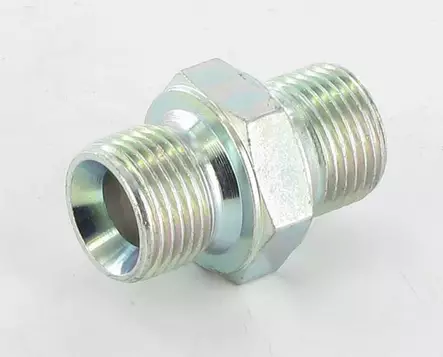 Kaksoisnippa 1/2" BSP uros/uros - Hydrauliikka - 8716106440078 - 1