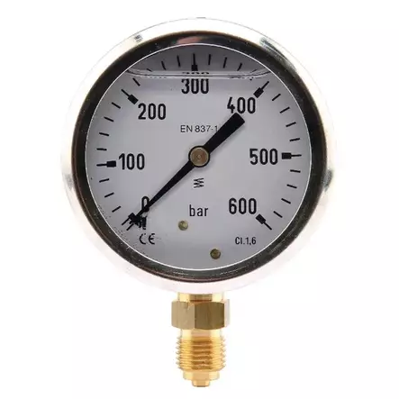 Painemittari 0-600 bar 1/4" - Painemittarit - 8719593255668 - 1