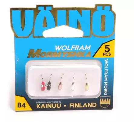 Väinö Banana #4 5kpl lajitelma perusväri - Mormyskat ja värikoukut - 6438212101408 - 1