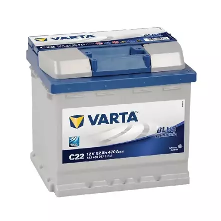 Varta Blue Dynamic 12V 52Ah 470A käynnistysakku - Käynnistysakut - 4016987119488 - 1