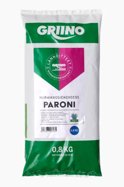 Griino Paroninurmikko 2,5 kg - Siemenet ja siemenperunat - 6417687006258 - 1