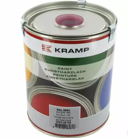 Maali RAL 3004 purppuranpunainen 1 L - Konemaalit - 8716106064618 - 1