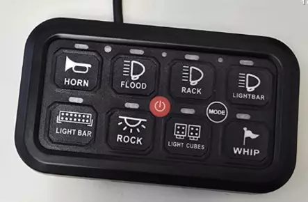 Ohjauspaneelisarja 8-kanavaa (Bluetooth ja Radio-kaukosäädöllä) - Katkaisijat - svm000065422078 - 1