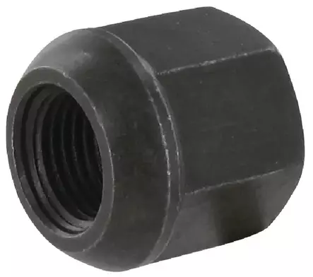 Pyöränmutteri musta hienokierre 10.9 M16 - Pultit ja mutterit, metrinen kierre - 8716106611348 - 1