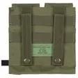 Ammustasku Double "Molle" OD green - Ase- ja ampumatarvikkeet - 4044633085658 - 2