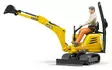 Bruder JCB 8010 CTS minikaivinkone hahmolla - Bruder työkonelelut - 4001702620028 - 2