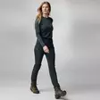 Fjällräven Abisko Winter Stretch Trousers W Black - Retkeilyasusteet - 7323450913878 - 1